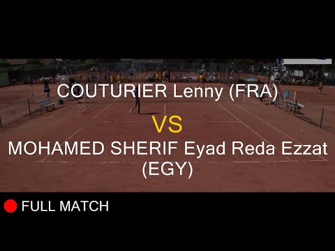 COUTURIER Lenny (FRA) VS MOHAMED SHERIF Eyad Reda Ezzat (EGY) - La Balle Mimosa 2022