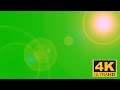 Free Green Screen Lens Flare Animation 4K