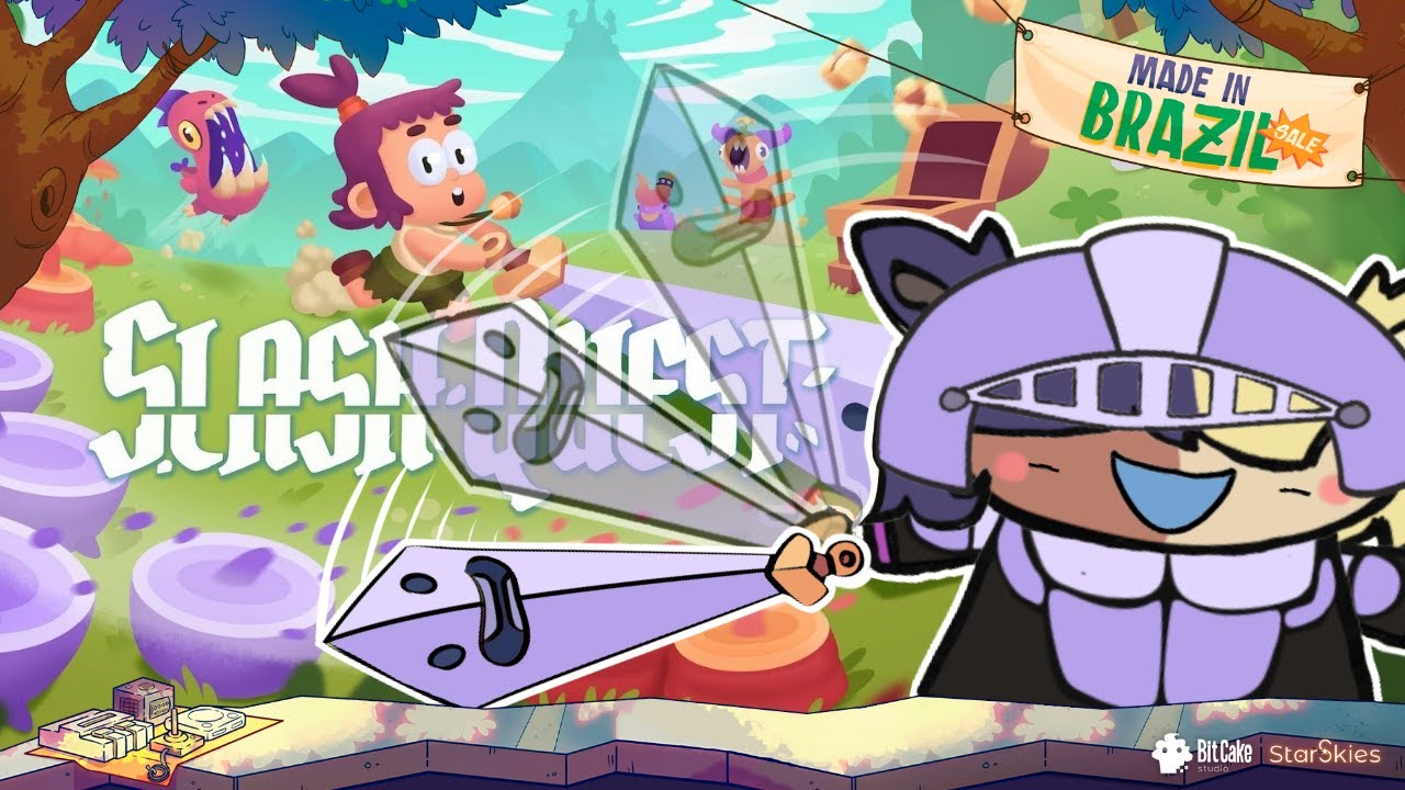 Fiz um amigo ESPADÃO em Slash Quest #MadeInBrazilSale