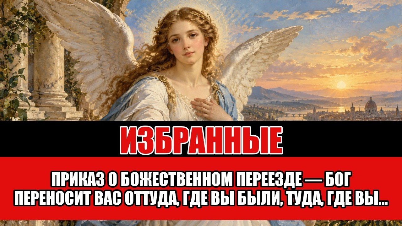 🔴 Приказ о божественном переезде — Бог переносит вас оттуда, где вы были, ту