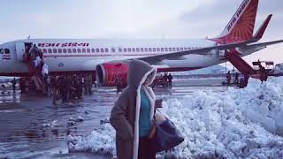 preview picture of video 'Srinagar Airport, Kashmir #Travelwithvidushi'