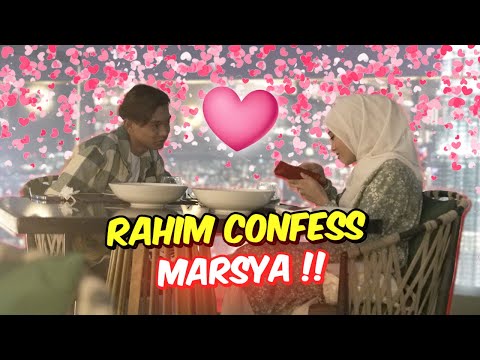 RAHIM CONFESS MARSYA !! - DATE PALING ROMANTIK !