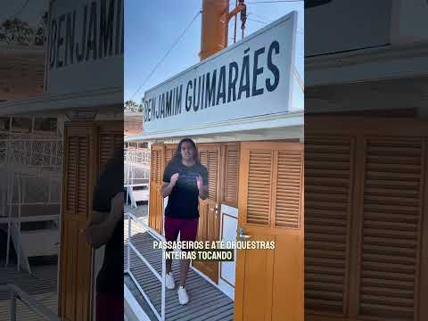 O Vapor Benjamim Guimarães #pirapora #riosaofrancisco #bemjamimguimaraes #barcoavapor #nortedeminas