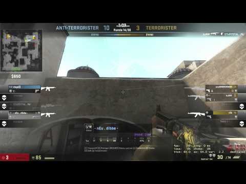 Dibbe CSGO: Dust2 5 HS ace! 2014-01-13