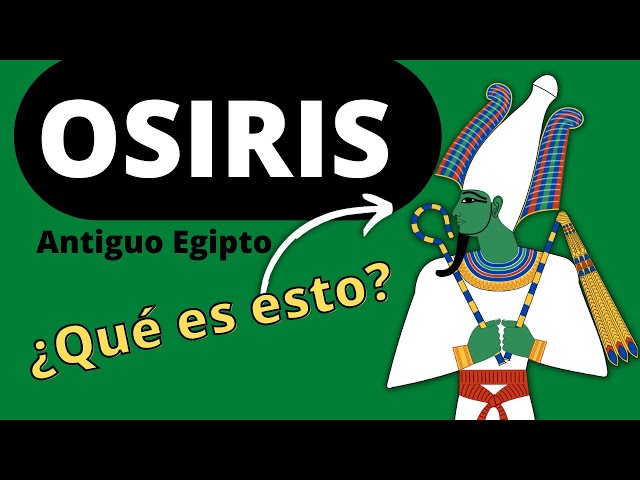 Vídeo relacionado con Estatua del arte egipcio antiguo (Dios Osiris Señor de los Muertos)- 2725619056252