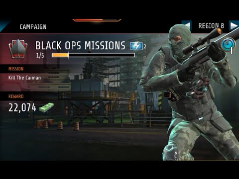 Kill Shot Bravo Region 8 Black Ops Mission #2 - Kill The Caiman
