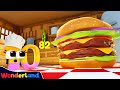 Wonderland Super Sized Burger Surprise BIG NUMBERS