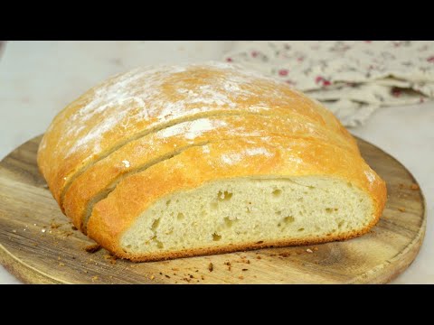 COMO HACER PAN FÁCIL, EN 1h ¡Sin harina de fuerza!