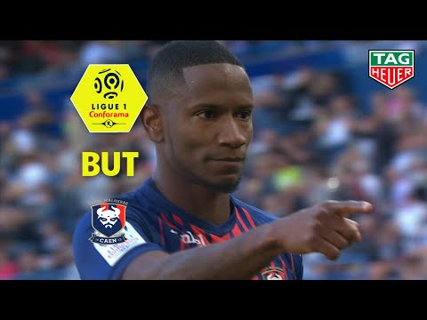 But Claudio BEAUVUE (52' pen) / SM Caen - Olympique Lyonnais (2-2)  (SMC-OL)/ 2018-19