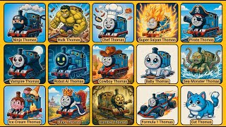 Download lagu Types of Thomas 🚂 | 15 CRAZY Transformations That Will BLOW Your Mind! mp3