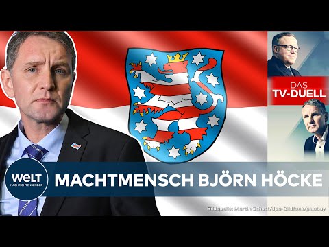 TV-DUELL AUF WELT: Björn Höcke - Wie ein Rechtsextremist und Wessi die AfD in Thüringen antreibt