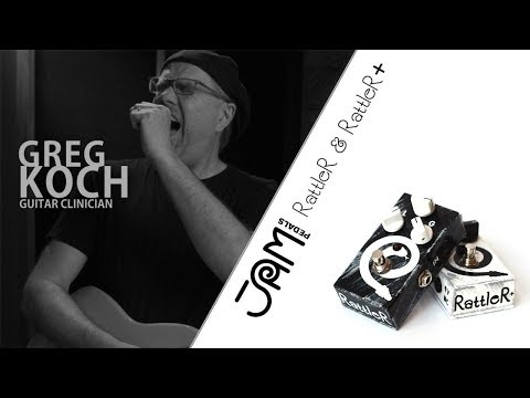 JAM pedals Rattler & Rattler+ video demonstration by Greg Koch