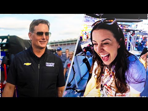 NASCAR Fan Gets the Surprise of a Lifetime | Jeff Gordon & Jesi Stracham