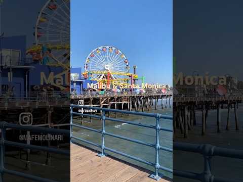 Malibu and Santa Monica. California. #travel #california #malibu #santamonicabeach