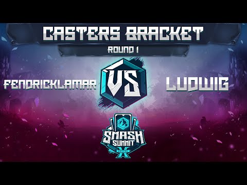 FendrickLamar vs Ludwig - Caster Bracket: Round 1 - Smash Summit 10 | Marth vs Puff