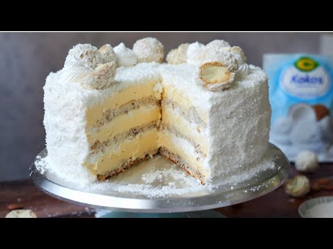 Najkremastija RAFFAELLO TORTA koju sam ikada jela! NE PROPUSTITE ovaj recept.