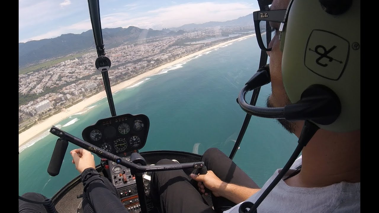 Primeira hora de voo de Helicóptero - Curso de PPH -  Fly Escola de Aviação Civil