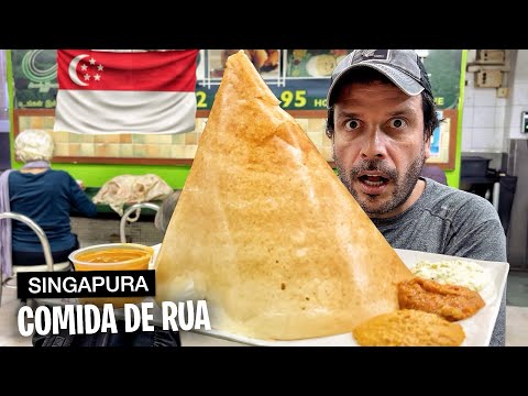 Provando 20 COMIDAS TÍPICAS em Singapura!! 🇸🇬 [Documentário Completo]