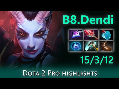 Dendi 15-3 Queen of Pain Orchid first BACK TO CLASSICS | Dota 2 Epic Pro Highlights