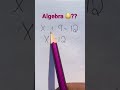 How To Do Algebra 😳❔