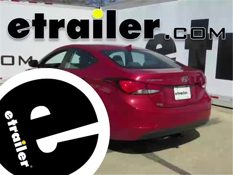 etrailer | Install: Curt Trailer Hitch Receiver on a 2015 Hyundai Elantra