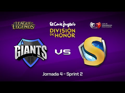 Giants Underdoges vs Team SalsaLoL - #LoLHonor Jornada 4 Sprint 2, T.8