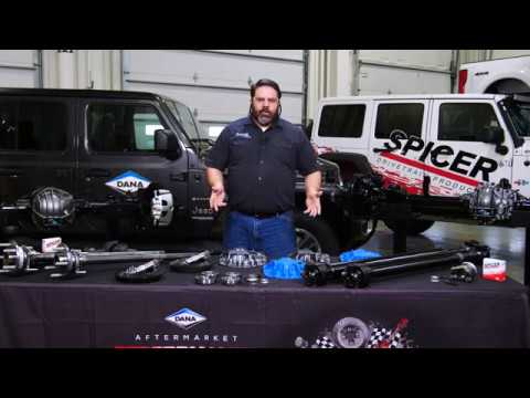 Jeep Wrangler JL Parts Overview | Spicer Garage