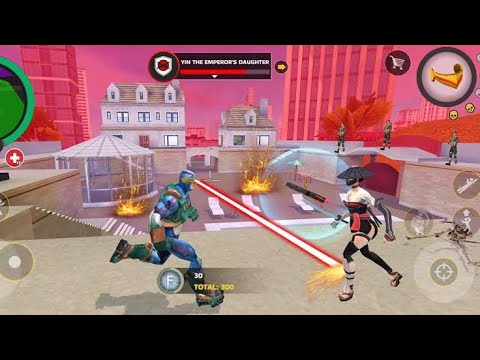 Rope Hero Mafia City Wars Gameplay || Rope Hero Mafia City Wars New Update|| Talhah4u pro