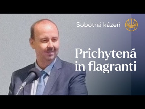 📖 Prichytená in flagranti • Pavel Moudrý • Sobotná kázeň 12. 8. 2023