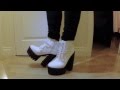 Review of white women boots bought from http.
