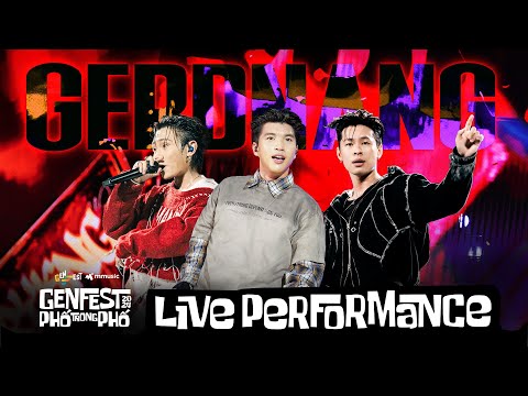 HIEUTHUHAI, MANBO, HURRYKNG - GERDNANG Full Performance at GENfest 24