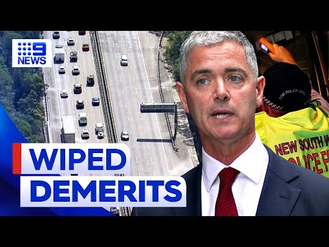 More than a million NSW drivers to have demerits wiped | 9 News Australia