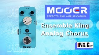 Video thumbnail for ThePedalGuy Presents the Mooer Ensemble King Analog Chorus Demo Video by The Pedal Guy