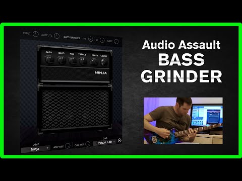 Audio Assault Bassgrinder - Tiniest amp sim VST plugin for bass players?
