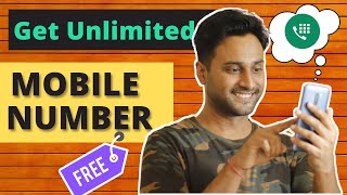 How to get Unlimited Mobile Number for Free | Free me Mobile number kaise lein (Hindi)