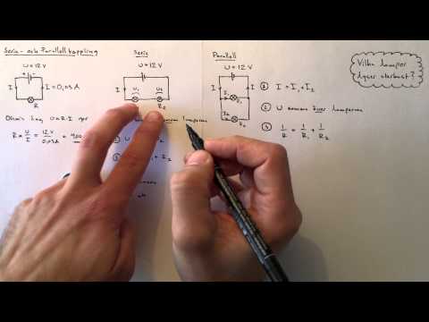 Serie- och parallellkoppling