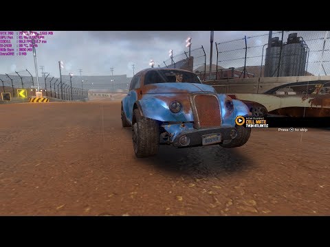 FlatOut 4: Total Insanity - "Derby: Derby Cookie" Test Drive Gameplay [1080p60FPS]