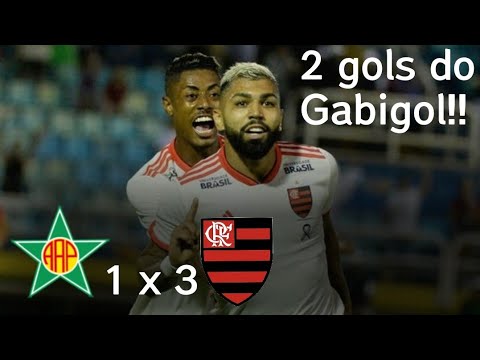 Portuguesa RJ 1 x 3 Flamengo (720p60) Melhores Momentos - Campeonato Carioca 2019