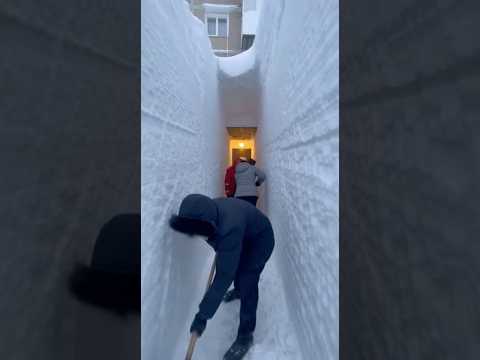 На Камчатке прошёл аномальный снегопад, рекорд за 146 лет наблюдений