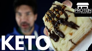 Protein Snack Shop Keto Gluten Free Cheesecake and Snack Review | BEST KETO SNACKS EVER?