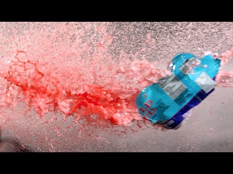 Compressed Air Cannon in Super Slow Mo - The Slow Mo Guys Video