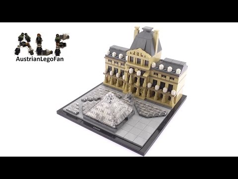 Vidéo LEGO Architecture 21024 : Le Louvre (Paris, France)