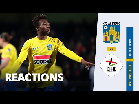 Reactions • KVC Westerlo 1 - 2 Leuven (13.01.2023)