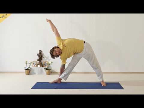 Dreieck 2 - Trikonasana - 84 Hauptasanas - Teil 80