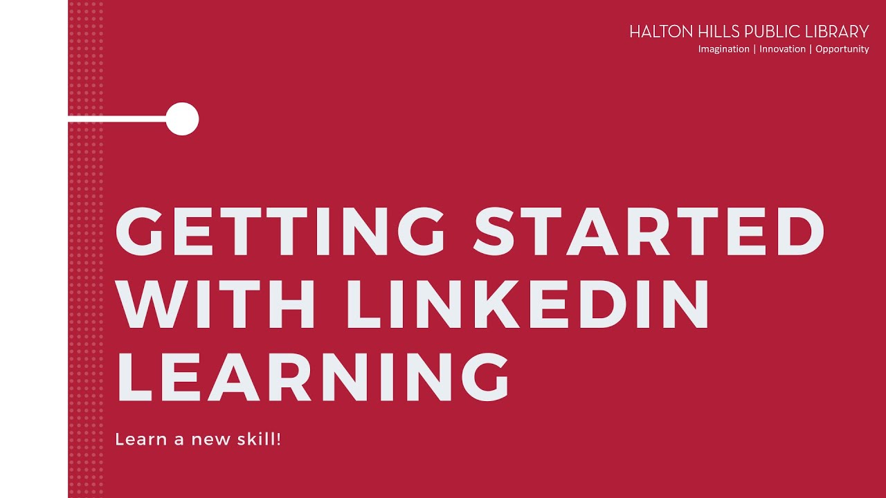 Getting Started with LinkedIn Learning