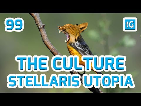 Stellaris Utopia Let's Play THE CULTURE, Fun Genetics #99 Roleplay Gameplay Hard PC