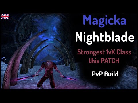 Magicka Nightblade - Strongest 1vX Class and Build! - ElderScrollsOnline