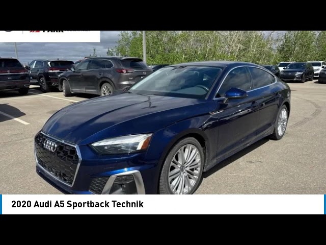 2020 Audi A5 Sportback Technik | S LINE | SUNROOF | DIGITAL in Cars & Trucks in Strathcona County