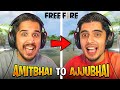 I BECAME AJJUBHAI IN FREE FIRE