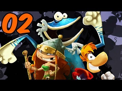 Let's Play Rayman Legends #02 German Deutsch - Der Zauberwald